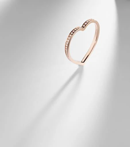 Repossi Antifer 18kt rose gold (750/1000) ring with diamonds 5