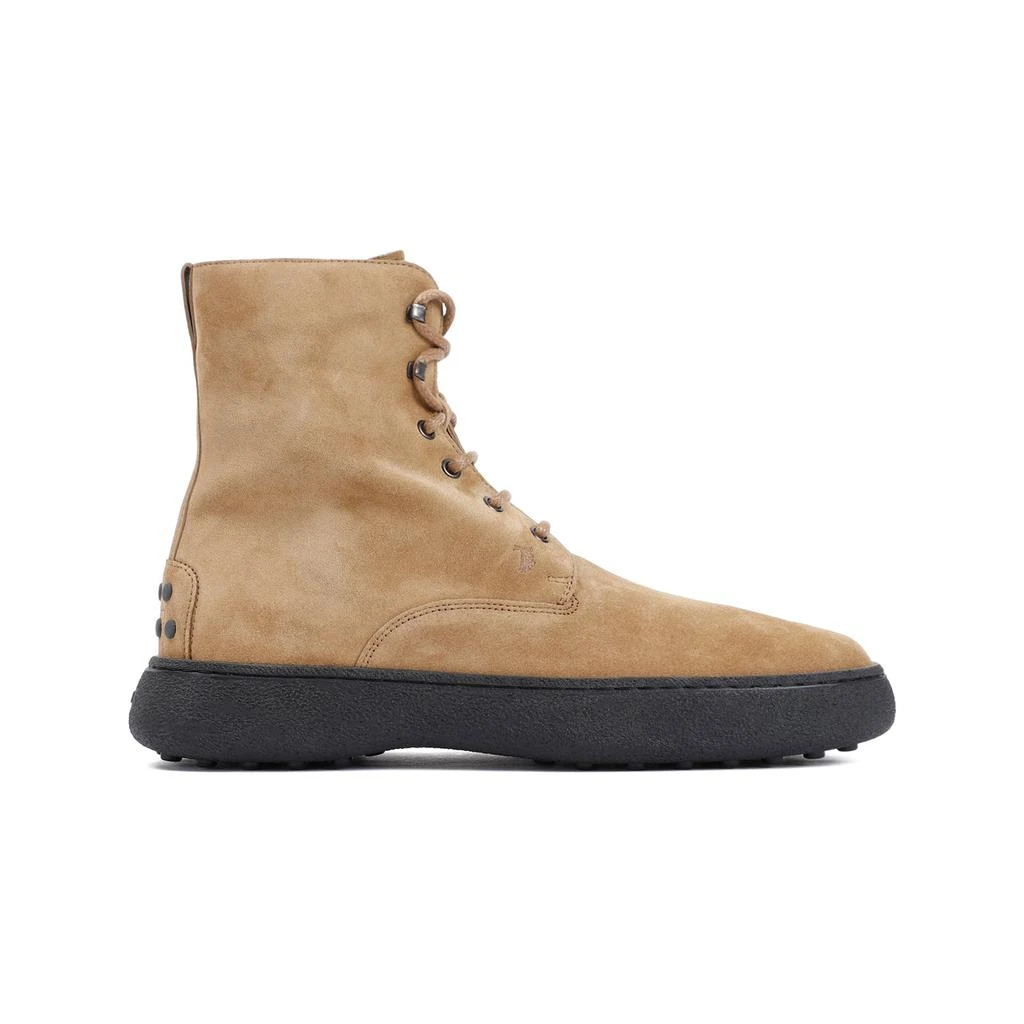 Tod's Brown Winter Gommino Suede Leather Boots 2
