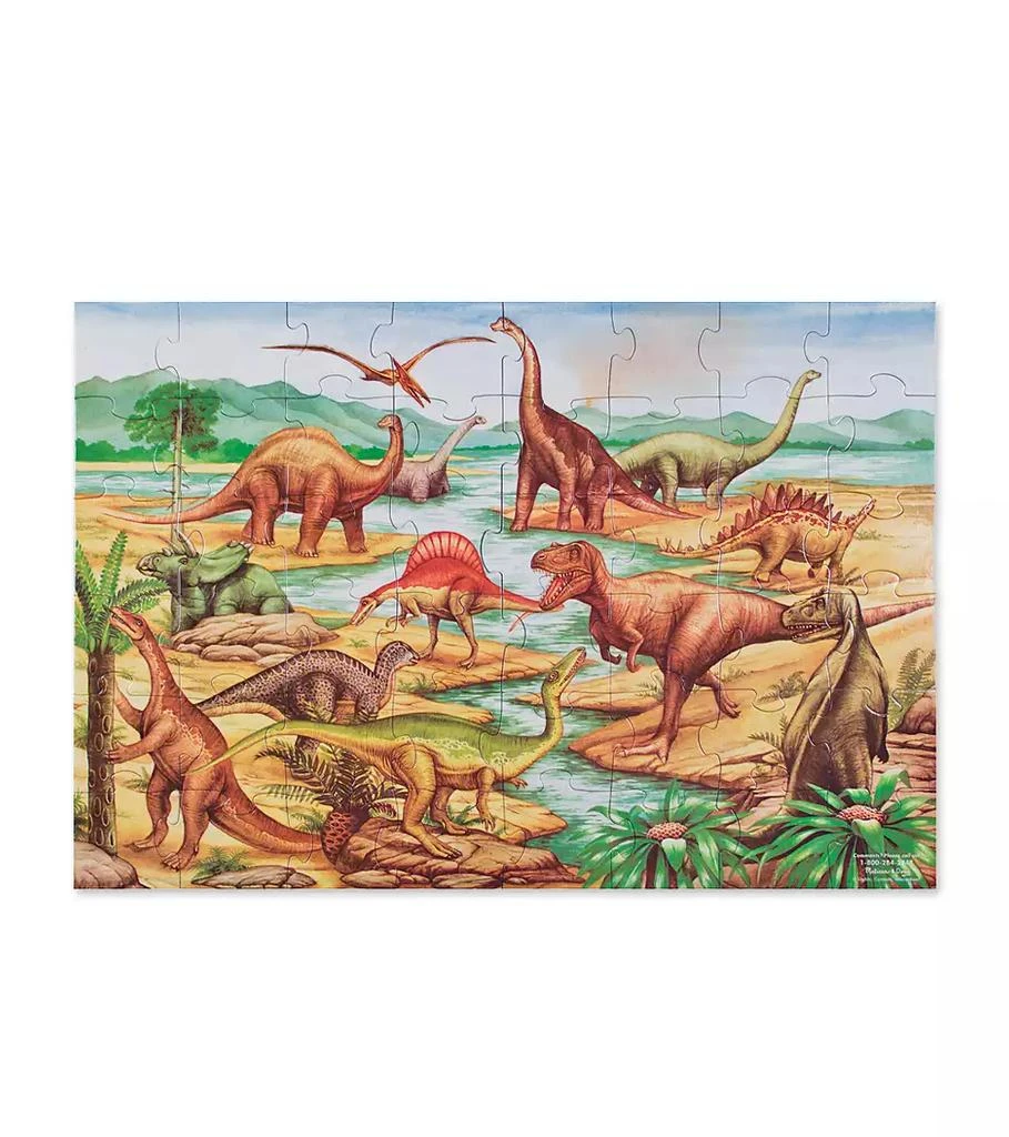 Melissa & Doug Toy, Dinosaurs Floor Puzzle (48 pc) - Dinosaur Toy 1