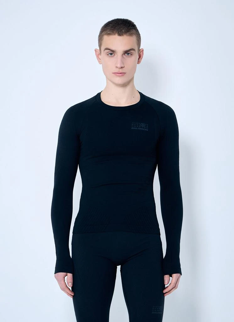 MM6 Textured Long-leeved Top 1