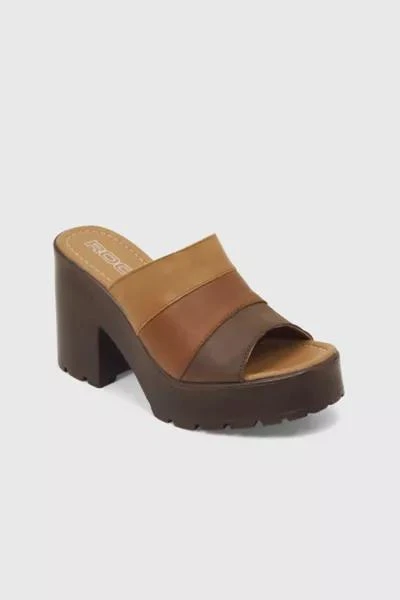 ROC Boots Australia ROC Minx Leather Platform Mule 2