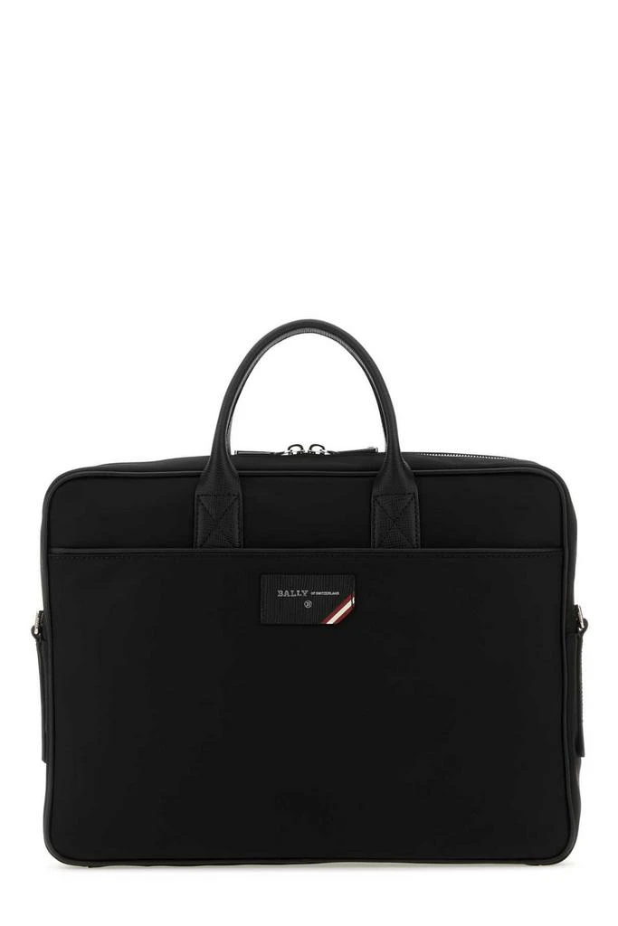 Bally Bally Faldy Logo Patch Briefcase Bag 1