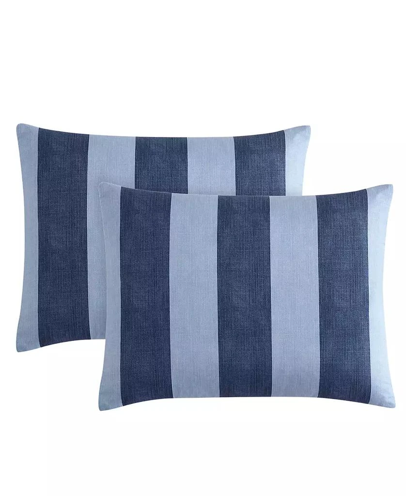 Juicy Couture Denim Stripe 3-Pc. Reversible Comforter Set, Full/Queen 7
