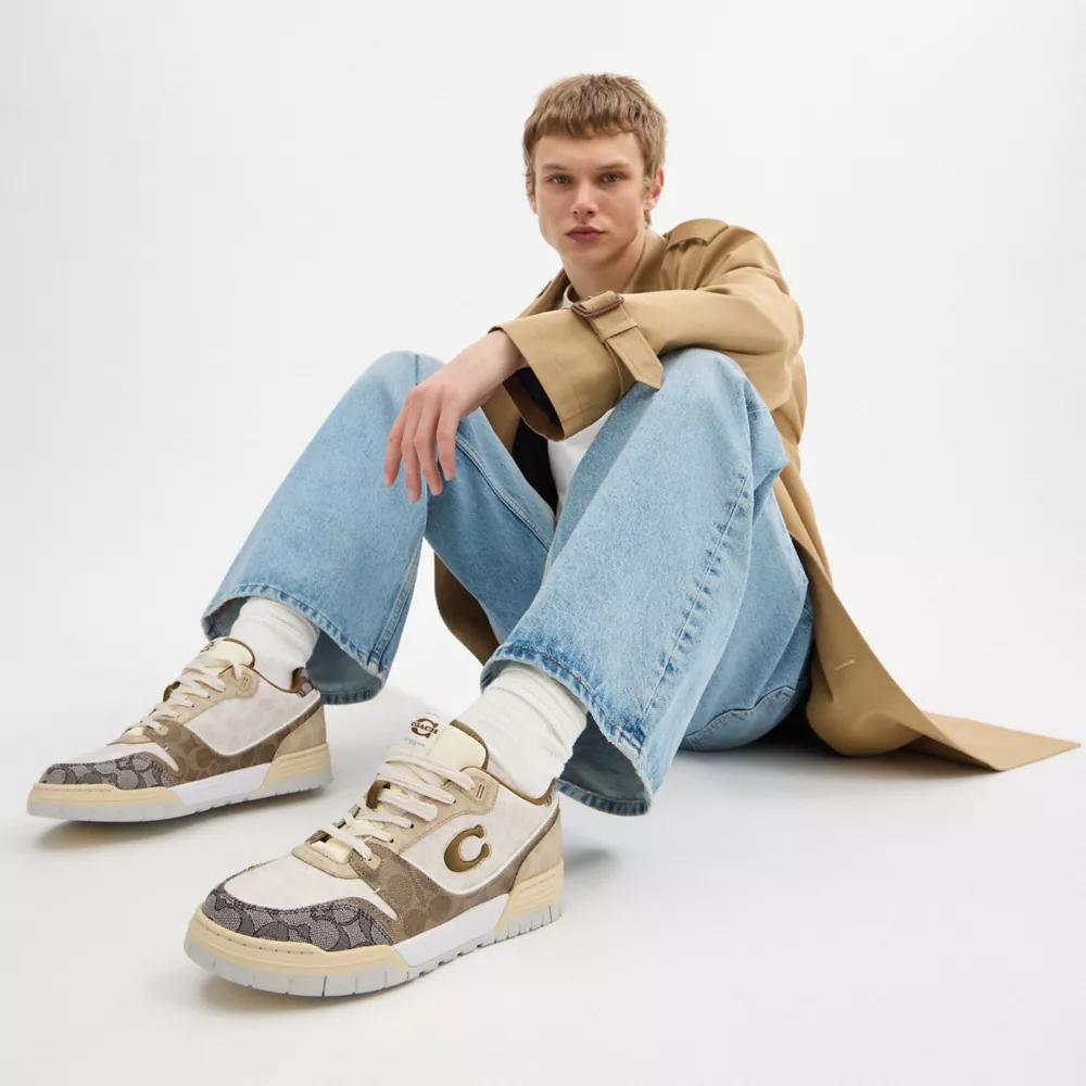 Coach Soho Sneaker In Mixed Signature - Casual Shoes - Free