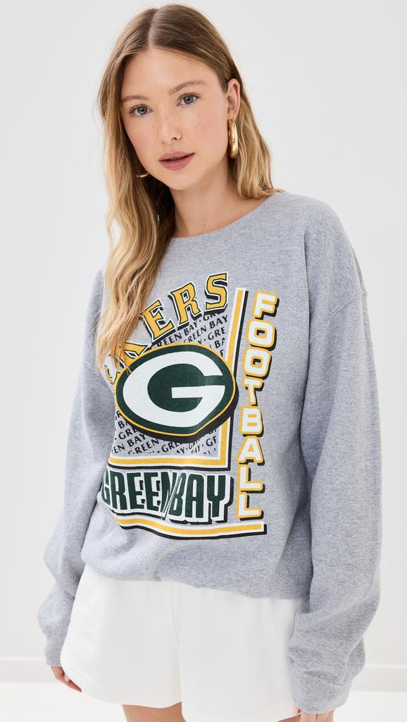 Junk Food Packers Backfield Crew Sweatshirt