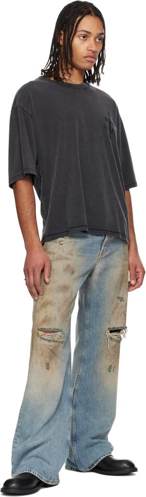 Stolen Girlfriends Club Black Gothic Cross T-shirt 4