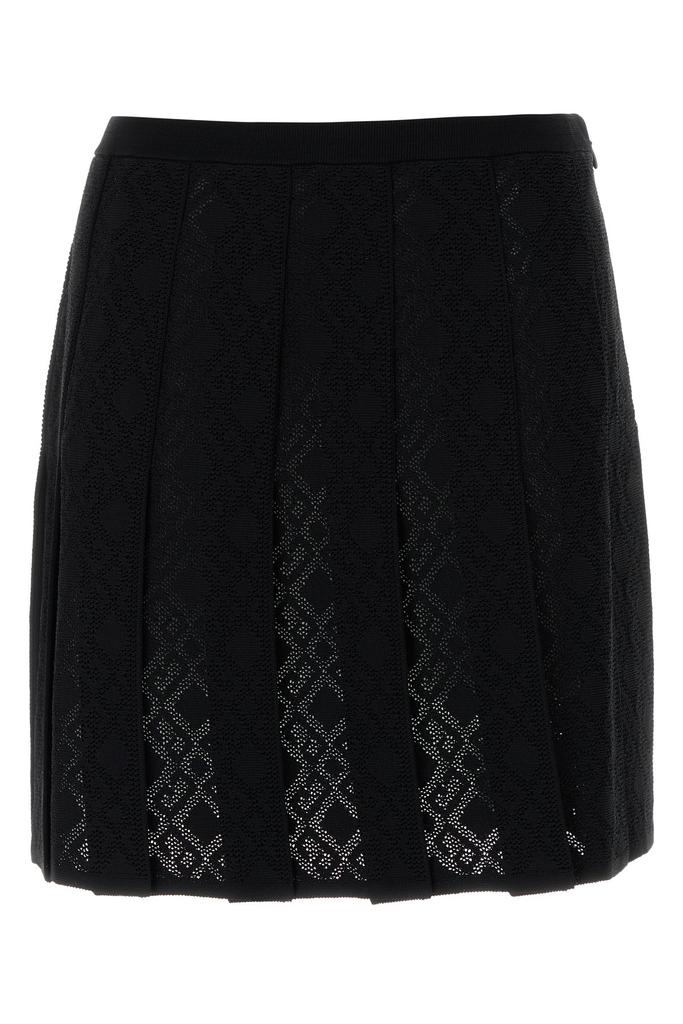 Givenchy Black viscose blend skirt