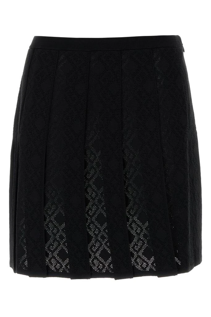 Givenchy Black viscose blend skirt 1