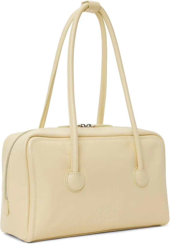 MARGESHERWOOD Beige Soft Boston Bag 2
