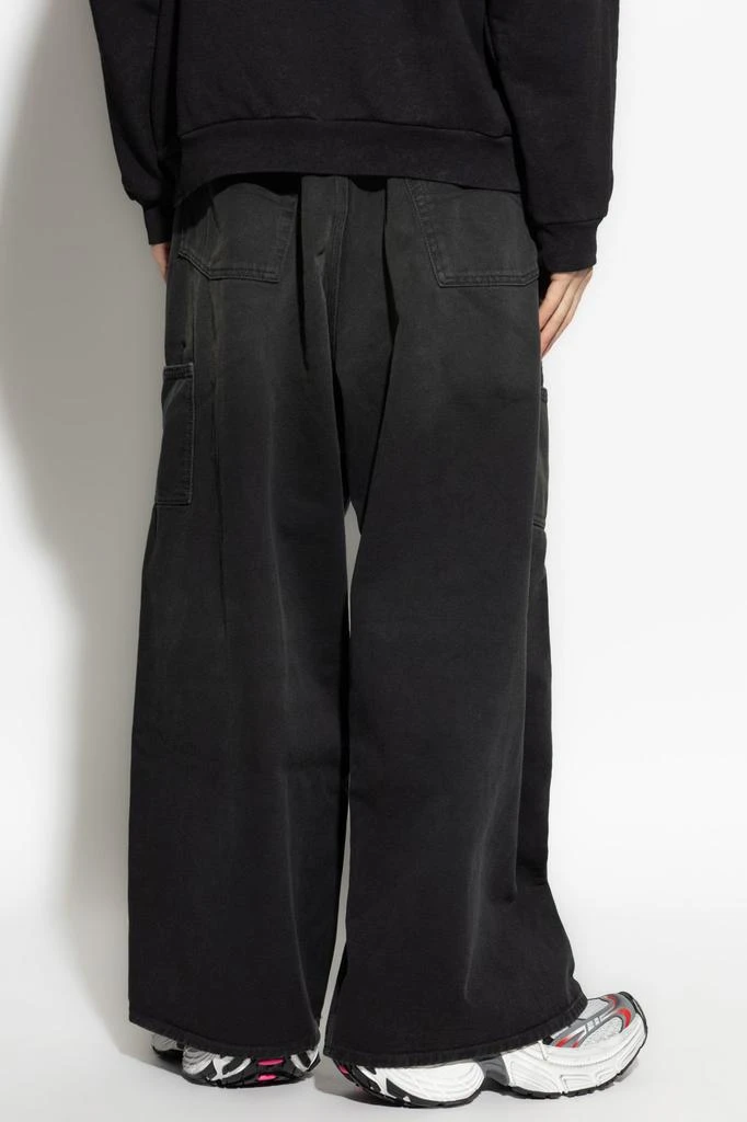 Balenciaga Balenciaga Ripped Off Baggy Jeans 3