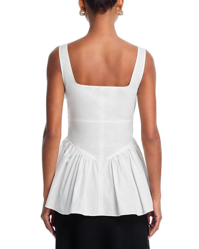 Proenza Schouler Bader Poplin Top 3