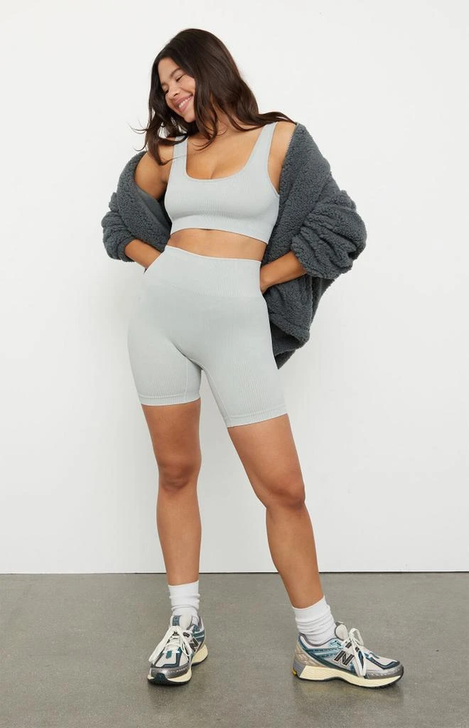 PAC 1980 Active Seamless Ribbed Biker Shorts 2