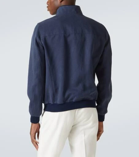 Thom Sweeney Linen blouson 4
