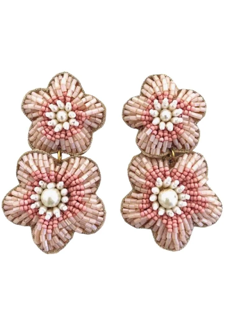 Beth Ladd Collections Beth Ladd Collections - Women's Bali Flower Earrings