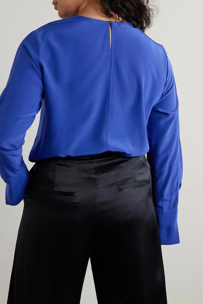 Joseph Wigmore cape-effect silk crepe de chine blouse 3