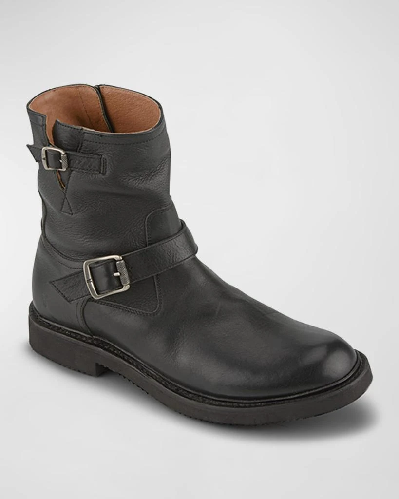 Frye Men's Dean Leather Moto Boots 2