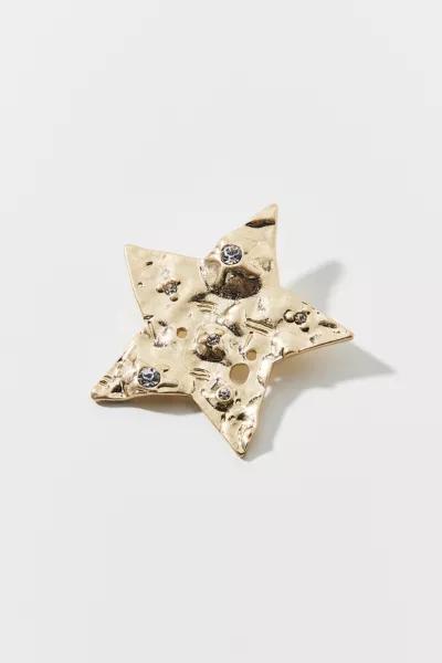 Urban Outfitters Metal Star Brooch