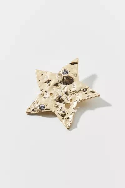 Urban Outfitters Metal Star Brooch 2