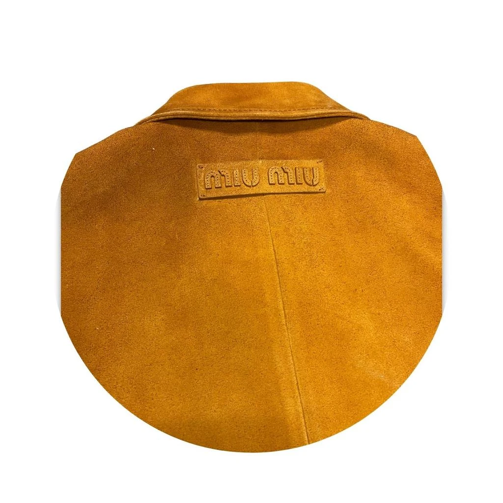 Miu Miu Miu Miu - Pre-loved Women
s Suede Jacket 3