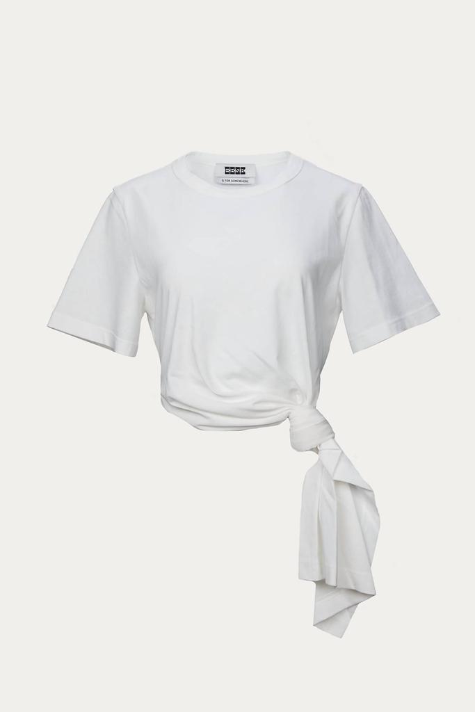 EENK SEE KNOTTED TIE T-SHIRT