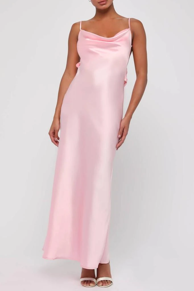 Stacie Satin Maxi Dress In Strawberry Pink  On Sale Now with Up to 38% Off  | Discover Exclusive Deals & Savings at BeyondStyle  Authentic ASTR  women|clothing|dresses with Limited-Time Discounts, Free