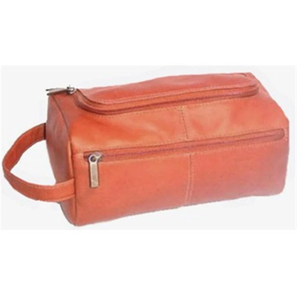 David King 
Co. David King 
Co 418T Small Double Zip Shave Kit- Tan