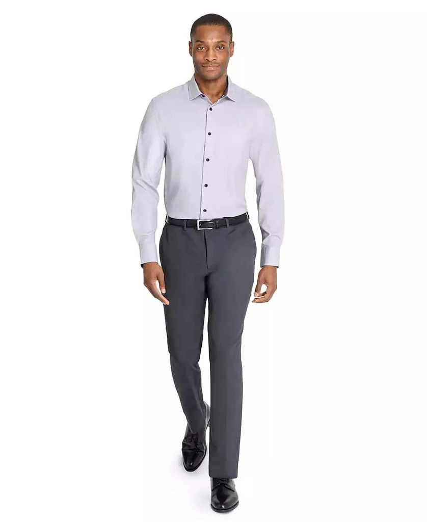 ConStruct Men's Slim Fit Micro Geo 4-Way Stretch Performance Dress Shirt 6