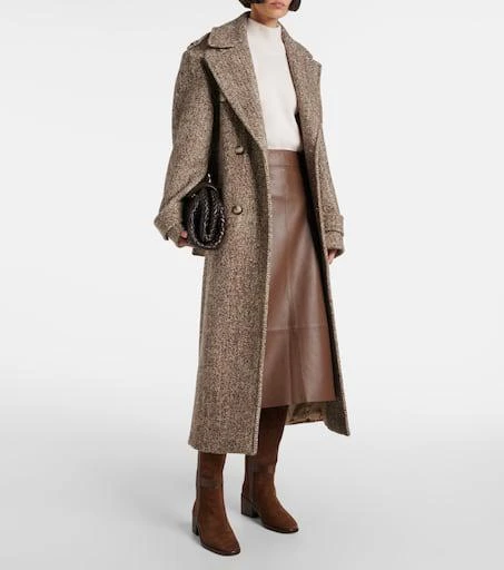 Clergerie Lyube 65 shearling-lined suede knee-high boots 3