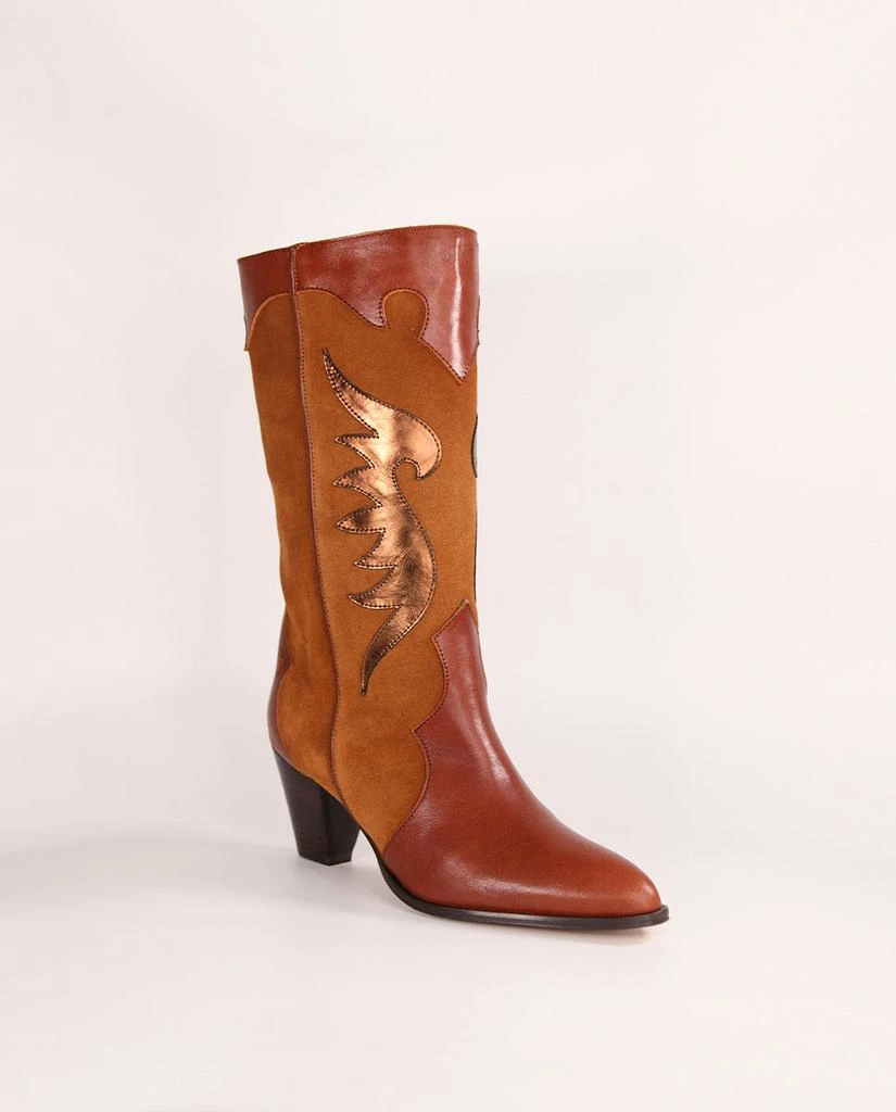 Toral Bottes Amelie Caramel & Bronze 4