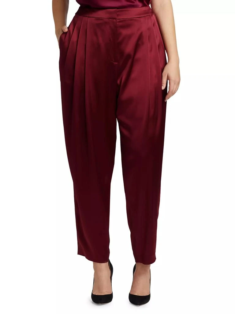 Lafayette 148 New York Vestry Satin Pants 3