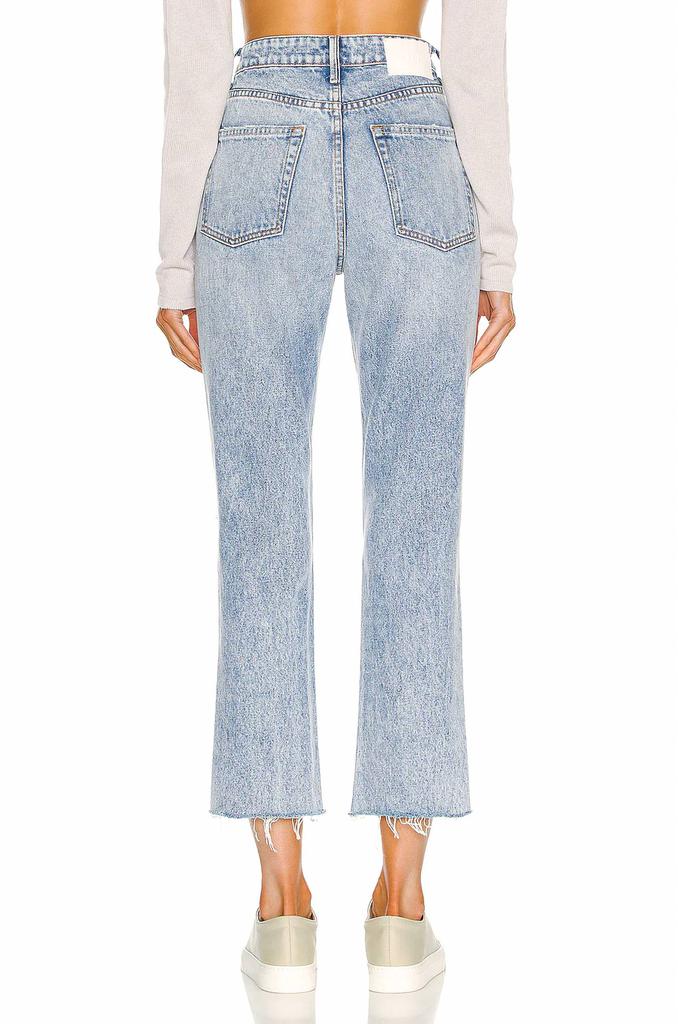 GRLFRND Grlfrnd - karolina high rise straight crop jeans