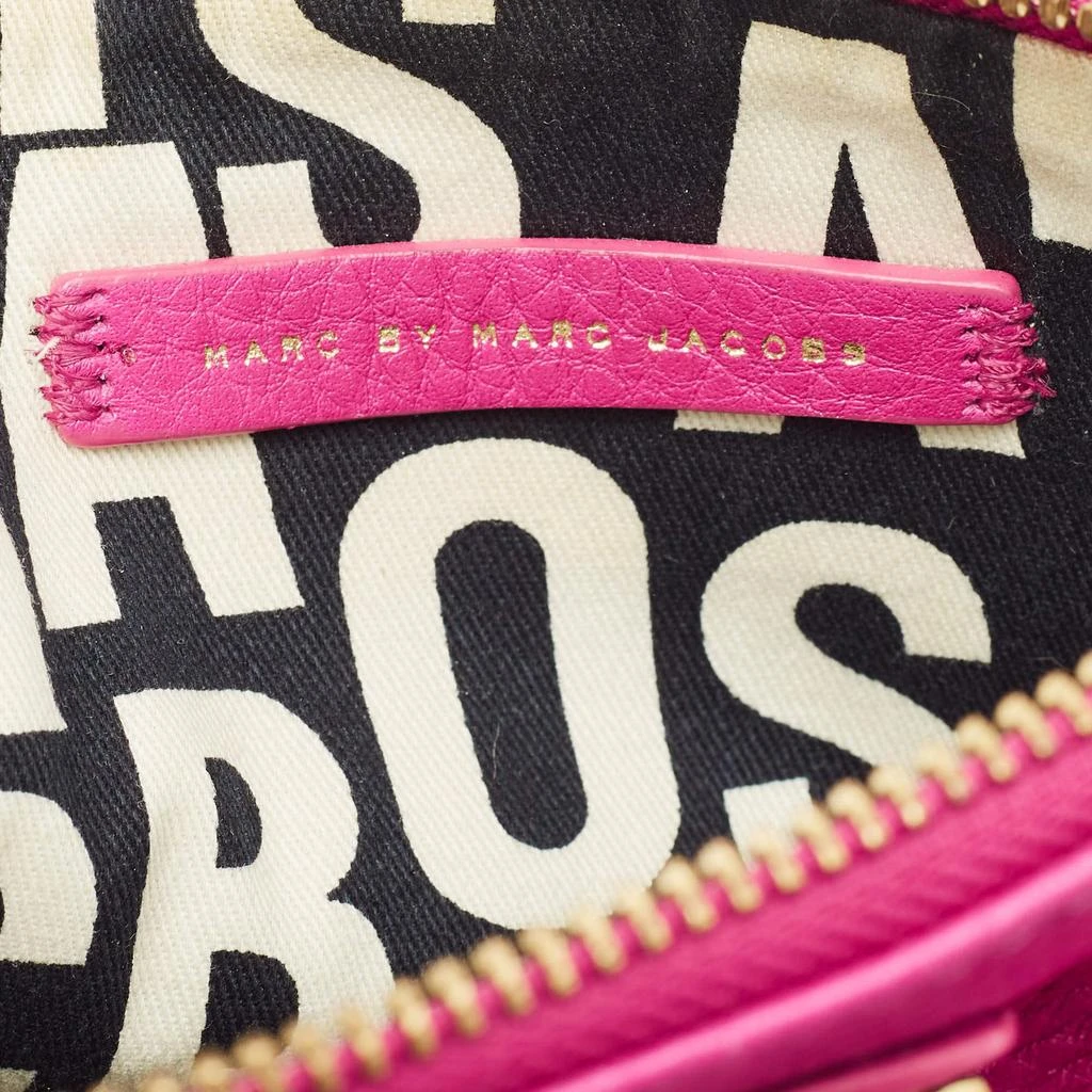 Marc Jacobs Marc by Marc Jacobs Fuchsia Leather Classic Q Wristlet Clutch 8