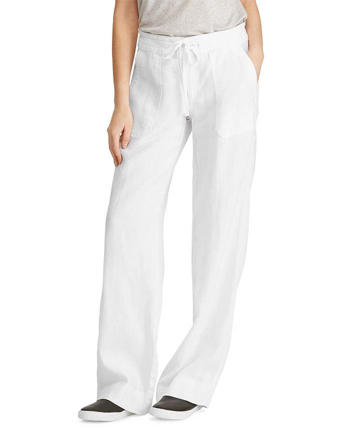 Ralph Lauren Linen Wide-Leg Pants, Regular & Petite