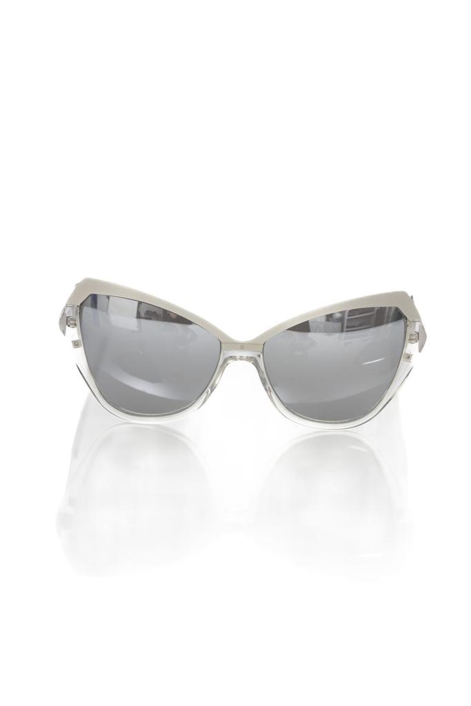 FRANKIE MORELLO Frankie Morello Gray Acetate Sunglasses