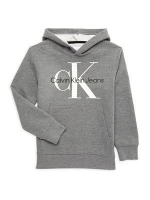 Calvin Klein Jeans Boy's Old School Logo Hoodie 1