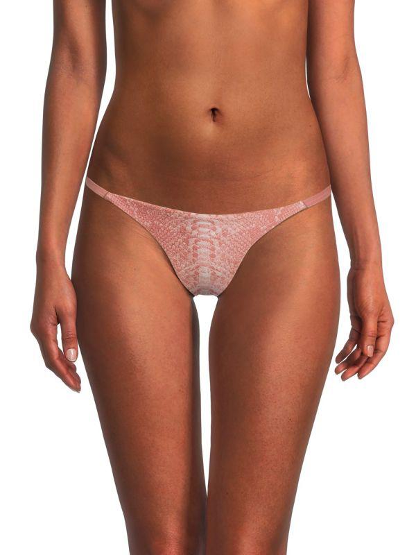 Koral Kyra Reptile Print Bikini Bottom