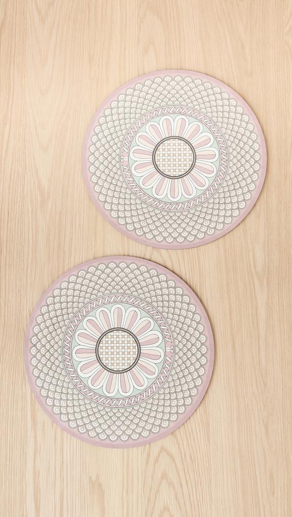 LA DOUBLE J Hardback Placemats Set of 2