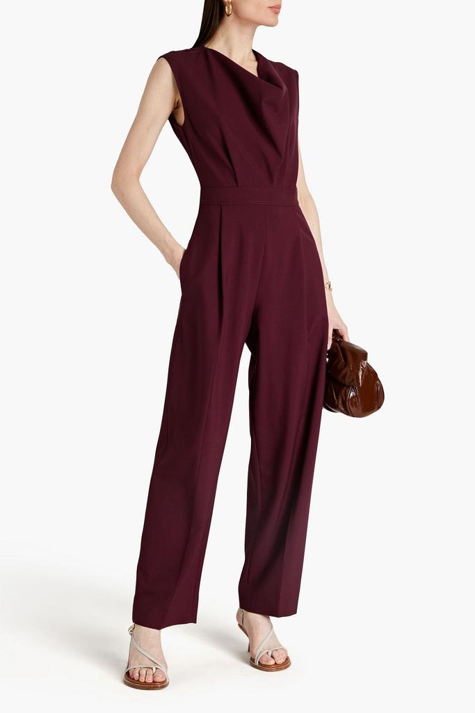 ROKSANDA Draped grain de poudre wool jumpsuit