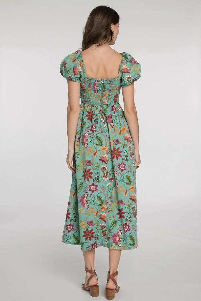 Elizabeth and James Allie Midi Dress In Exotic Flower 2