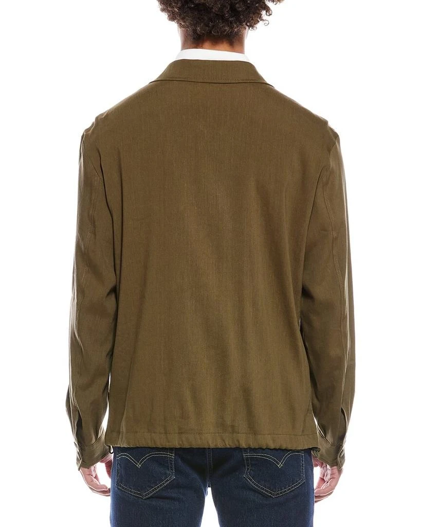 Hugo Boss Carper Zip Linen-Blend Jacket 2