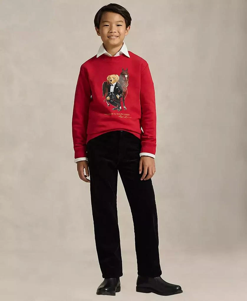 Ralph Lauren Boys 8-20 Lunar New Year Polo Bear Sweatshirt 2