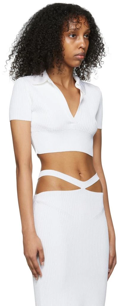 Anna October SSENSE Exclusive White Sicily Polo 2
