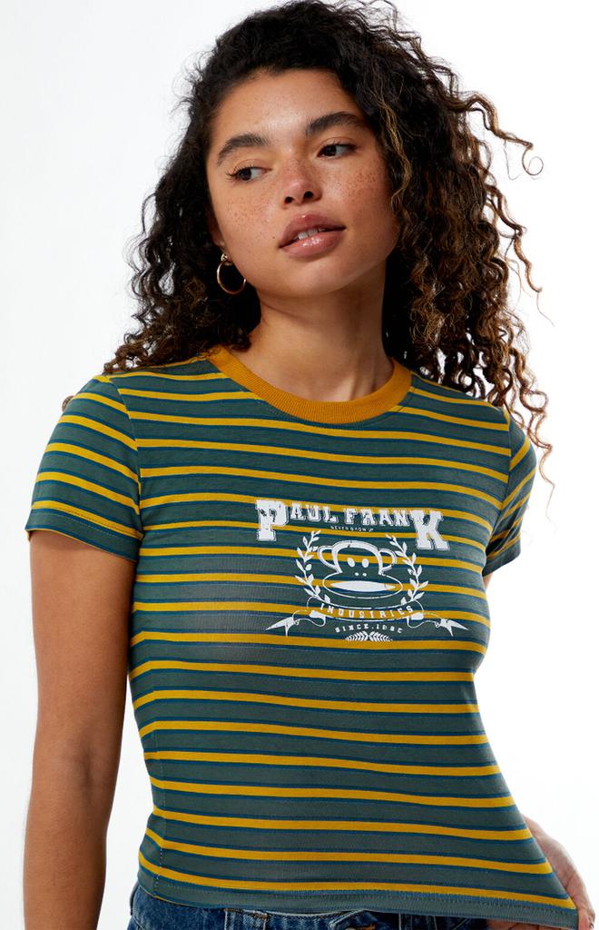 Daisy Street Paul Frank Striped T-Shirt