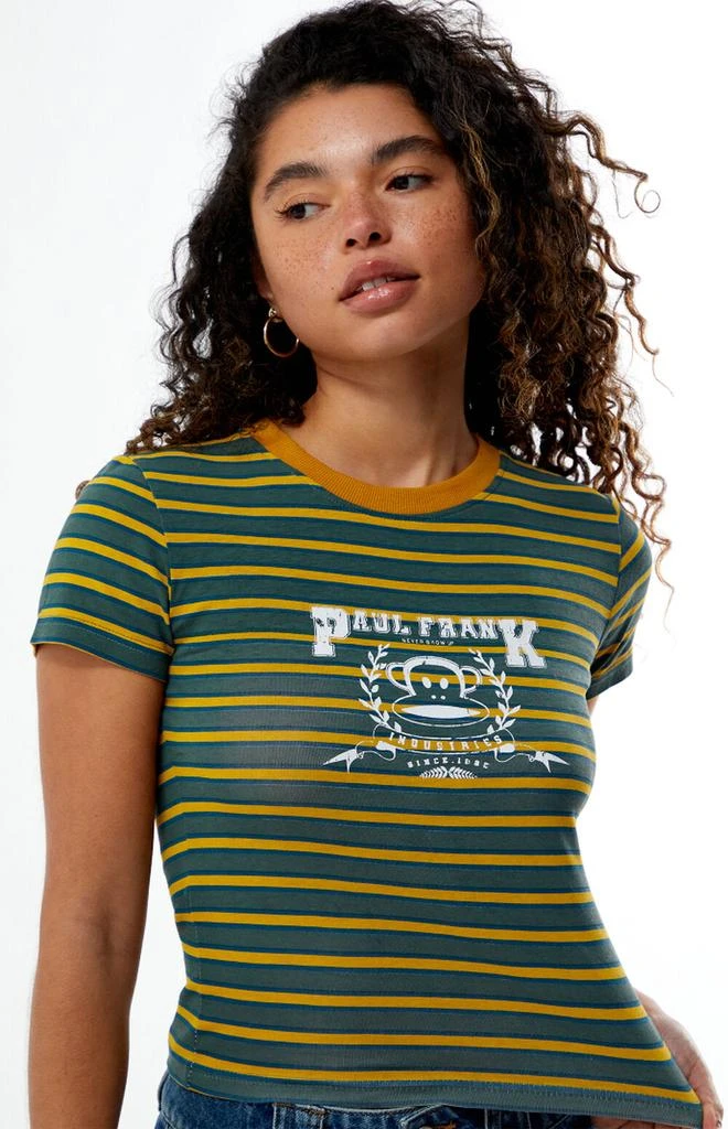 Daisy Street Paul Frank Striped T-Shirt 2