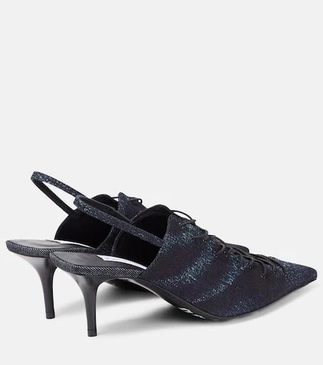 Jimmy Choo 'x Jean Paul Gaultier Corset slingback pumps 3