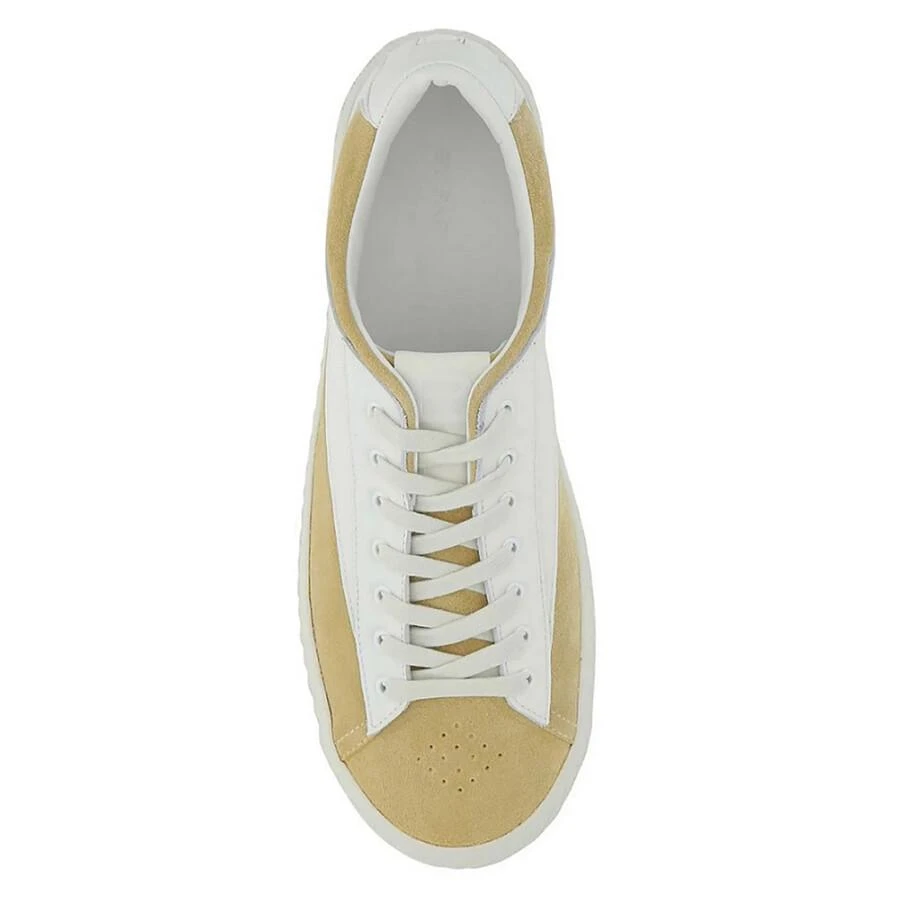 by FAR Open Box - By Far Ladies Rodina Suede And Leather Low-top Sneakers In Sand 2
