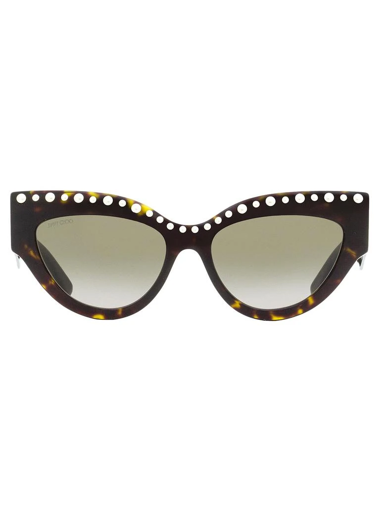 Jimmy Choo Women's Cat Eye Sunglasses Sonja/G/S 086HA Havana 55mm 2