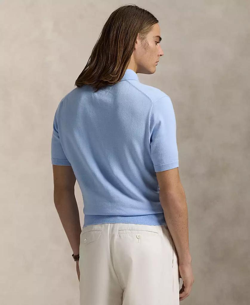 Ralph Lauren Men's Cotton Polo-Collar Sweater