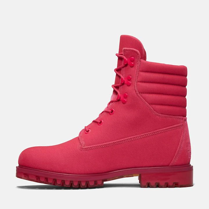 Timberland Jimmy Choo x Timberland® 6 Inch Puffer-Collar Boot for Men in Pink 6