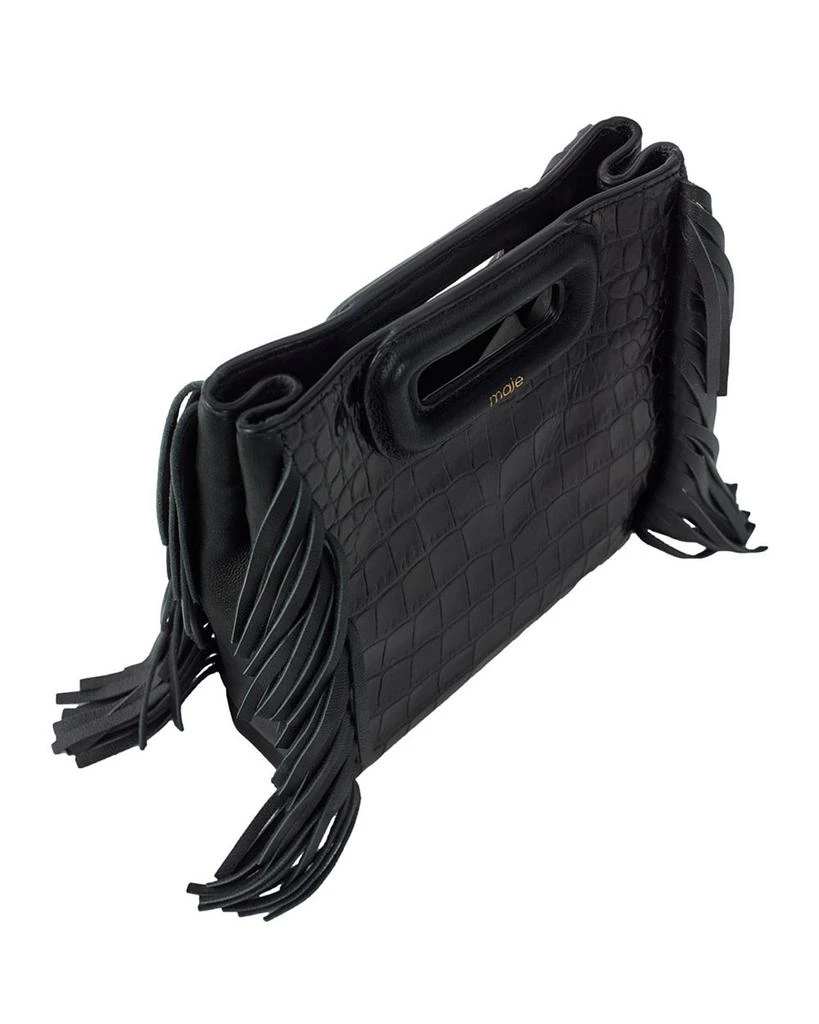 Maje M Fringe Leather Mini Bag 5
